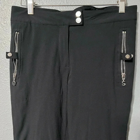 ERIN SNOW Black Thermal Insulated Boot Cut Winter Ski Snowboard Pant Sz SM EUC. - Picture 3 of 9